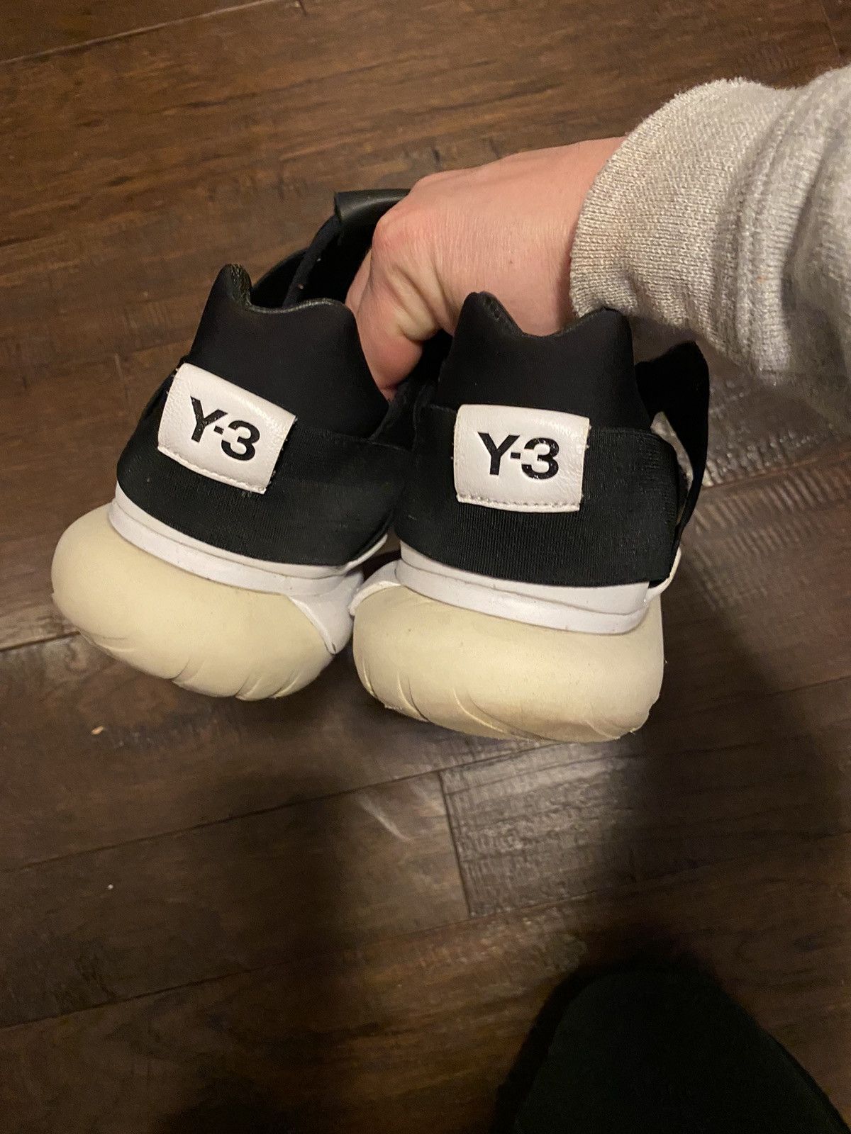 Adidas × Y-3 Adidas Y-3 Qasa OG Mid Black Size US 8 / EU 41 - 5 Thumbnail