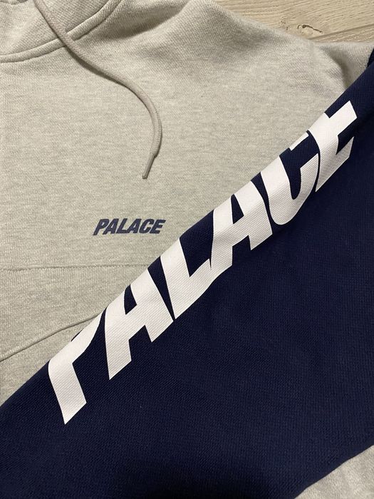 Palace Like New Palace Quarter Zip Spell Out Pullover Hoodie | Grailed