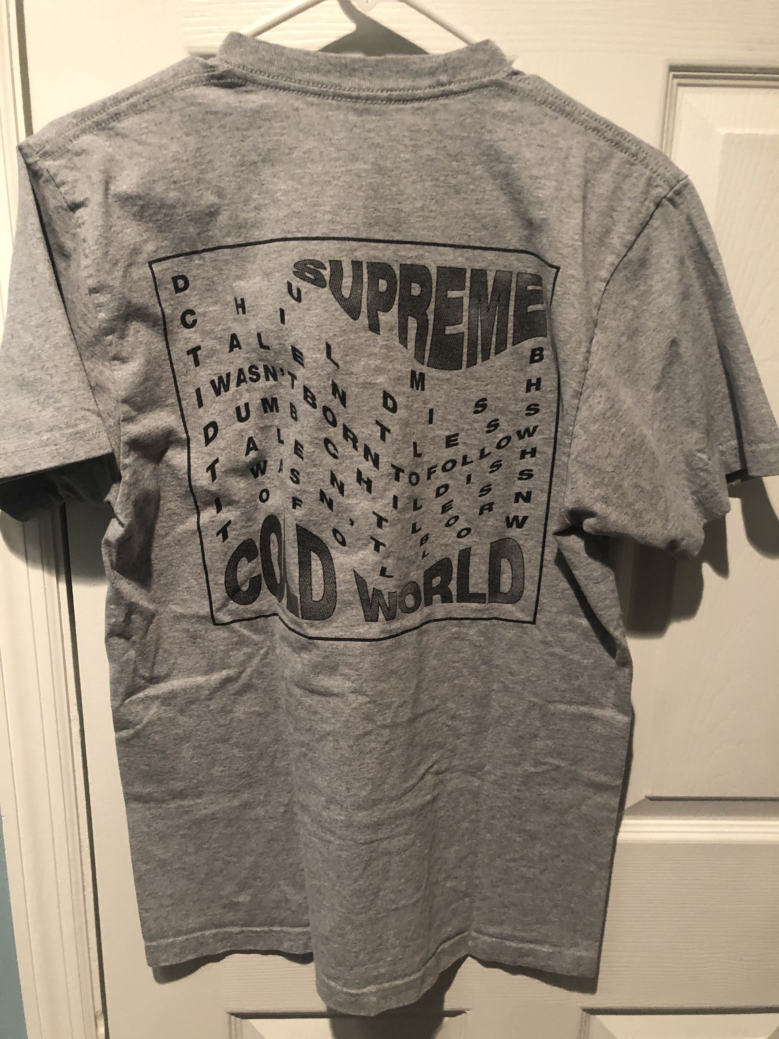Supreme Supreme A Cold World Tee | Grailed