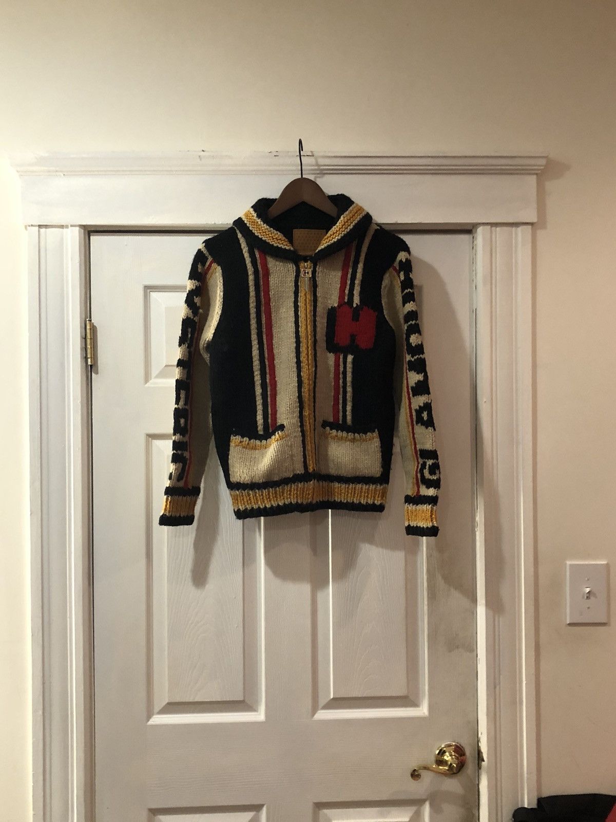 トップス The Doors HYSTERIC GLAMOUR knit cardigan The Doors HYSTERIC GLAMOUR knit cardigan