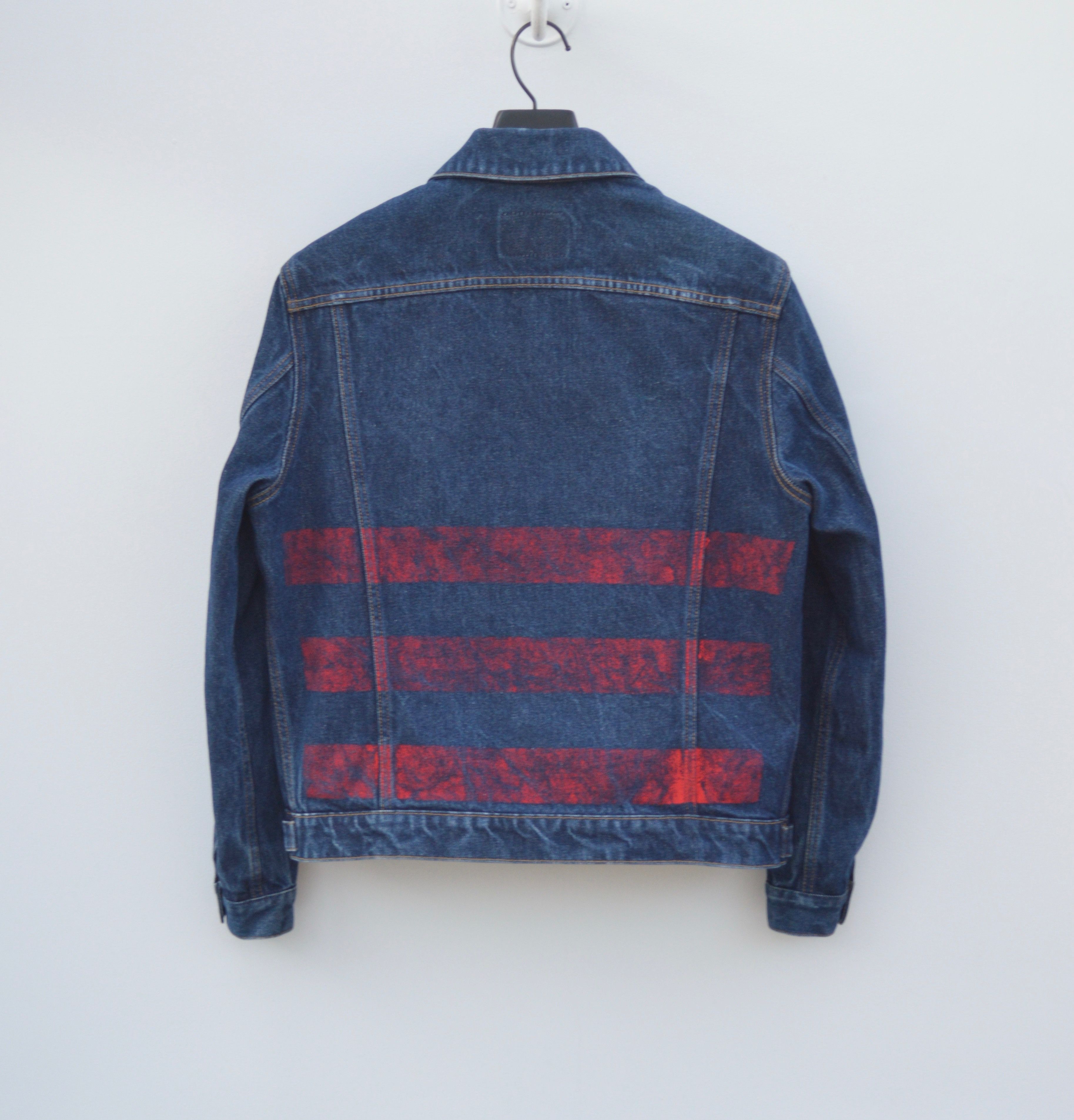 1990s vintage Helmut Lang dark denim jacket – elevated archives