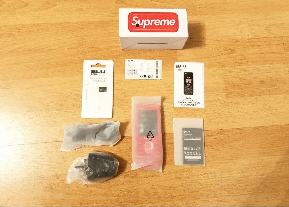 Supreme Supreme x BLU Burner Phone UK/EU Size ONE SIZE - 3 Thumbnail