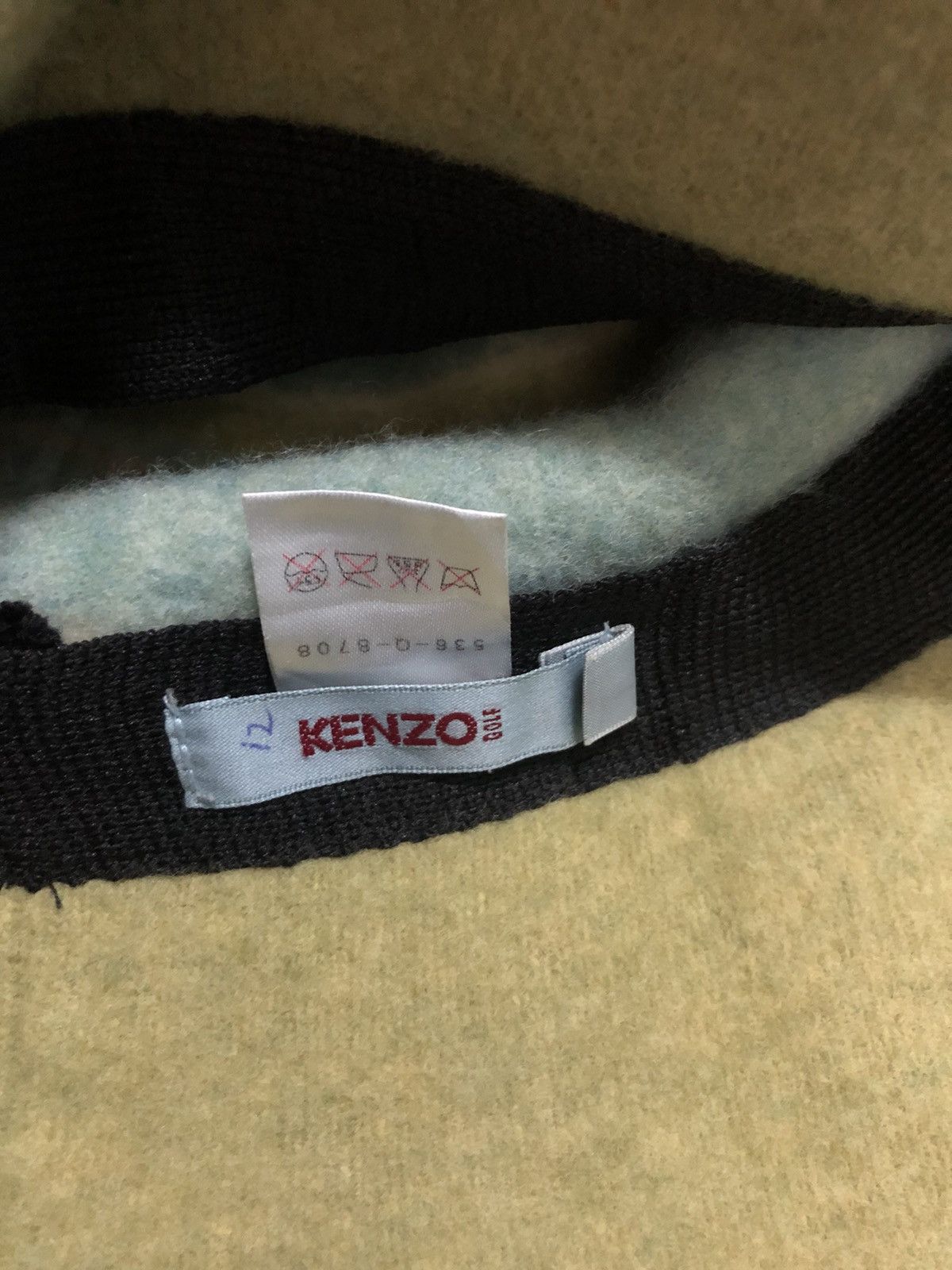 Kenzo KENZO wool bucket hat shadow #F4 Size 34 - 7 Thumbnail