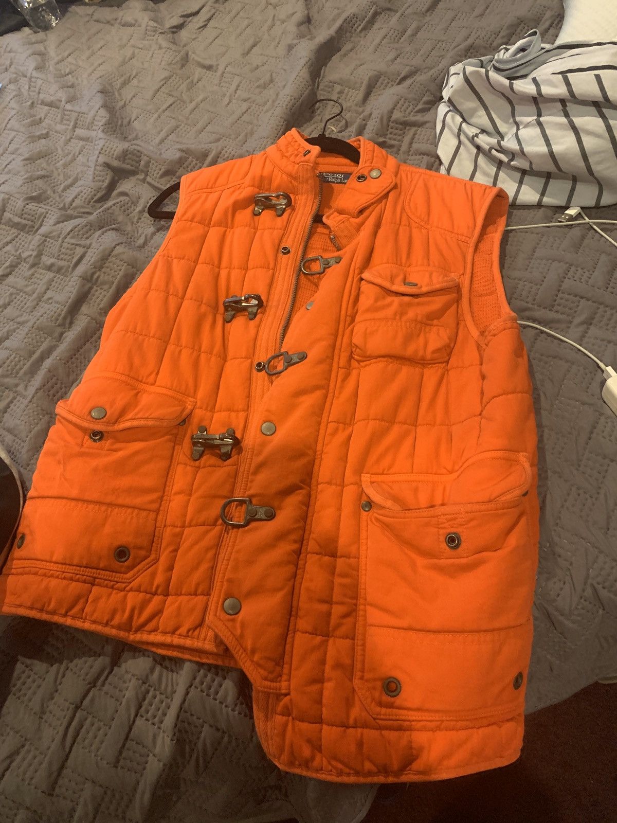 Polo Ralph Lauren Orange Polo by Ralph Lauren Vest Size US M / EU 48-50 / 2 - 3 Thumbnail