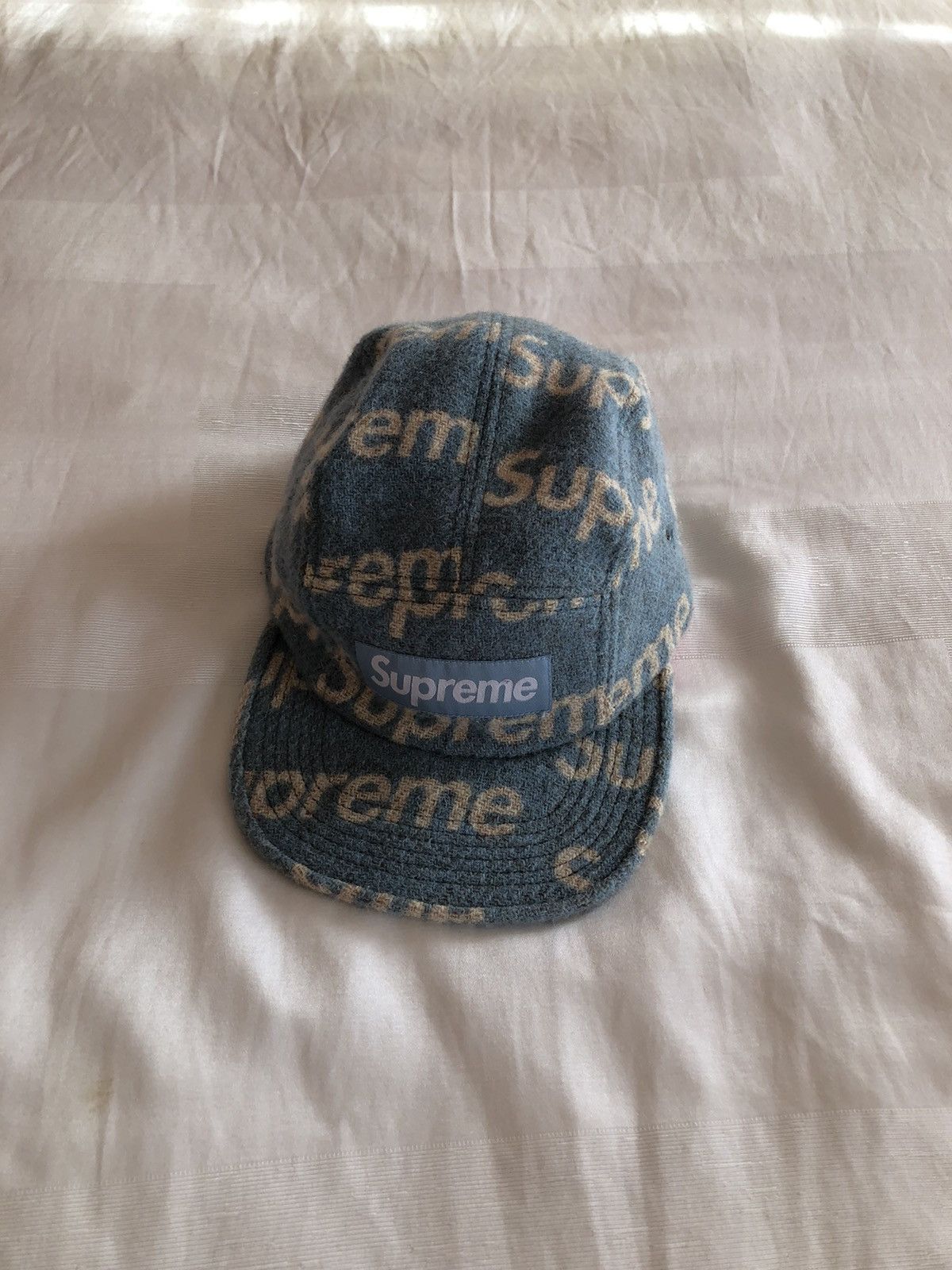 supreme harris tweed cap