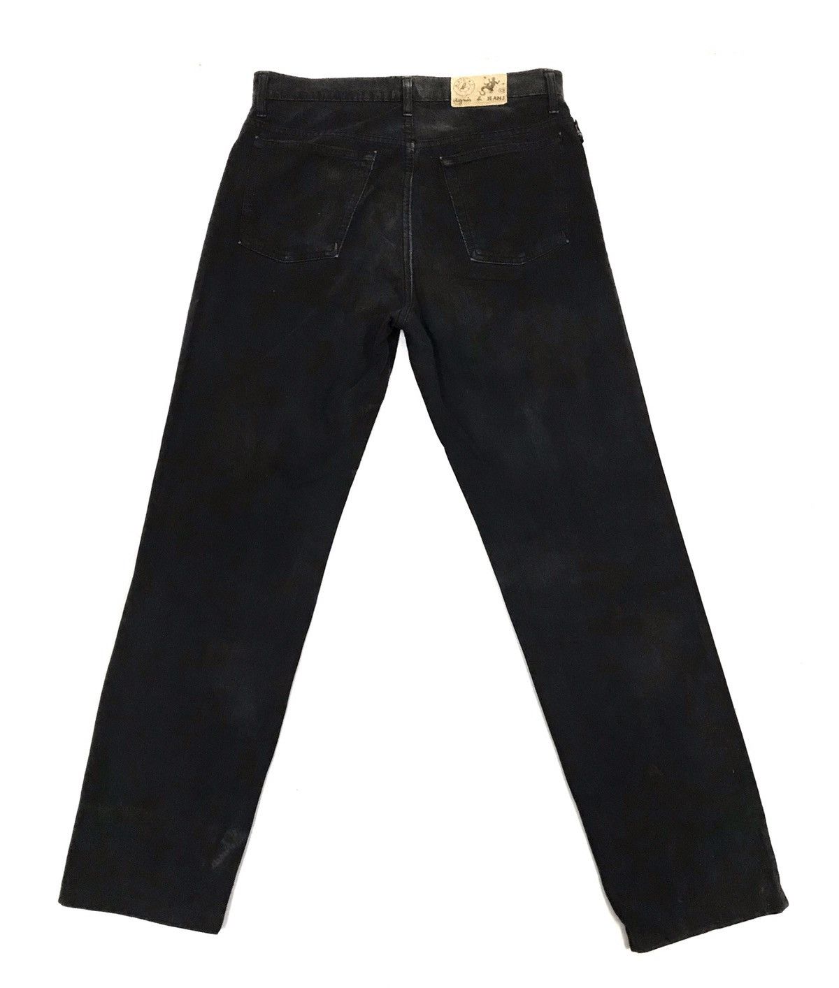 agnes b. Agnes B Homme Superblack Denim Pants Size US 32 / EU 48 - 5 Thumbnail