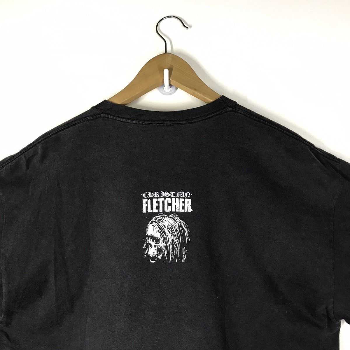 Vintage VINTAGE 90s CHRISTIAN FLETCHER SKATEBOARD T-SHIRT | Grailed