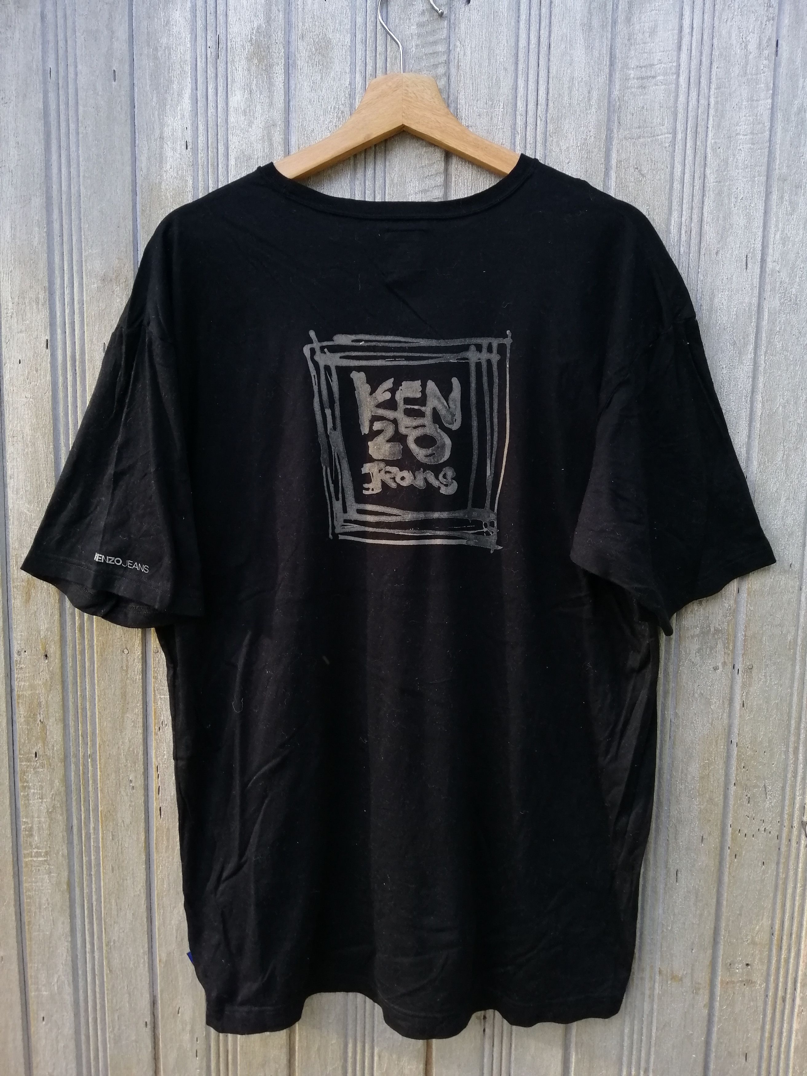 Kenzo Vintage Kenzo Jeans T-Shirt Size US M / EU 48-50 / 2 - 2 Thumbnail