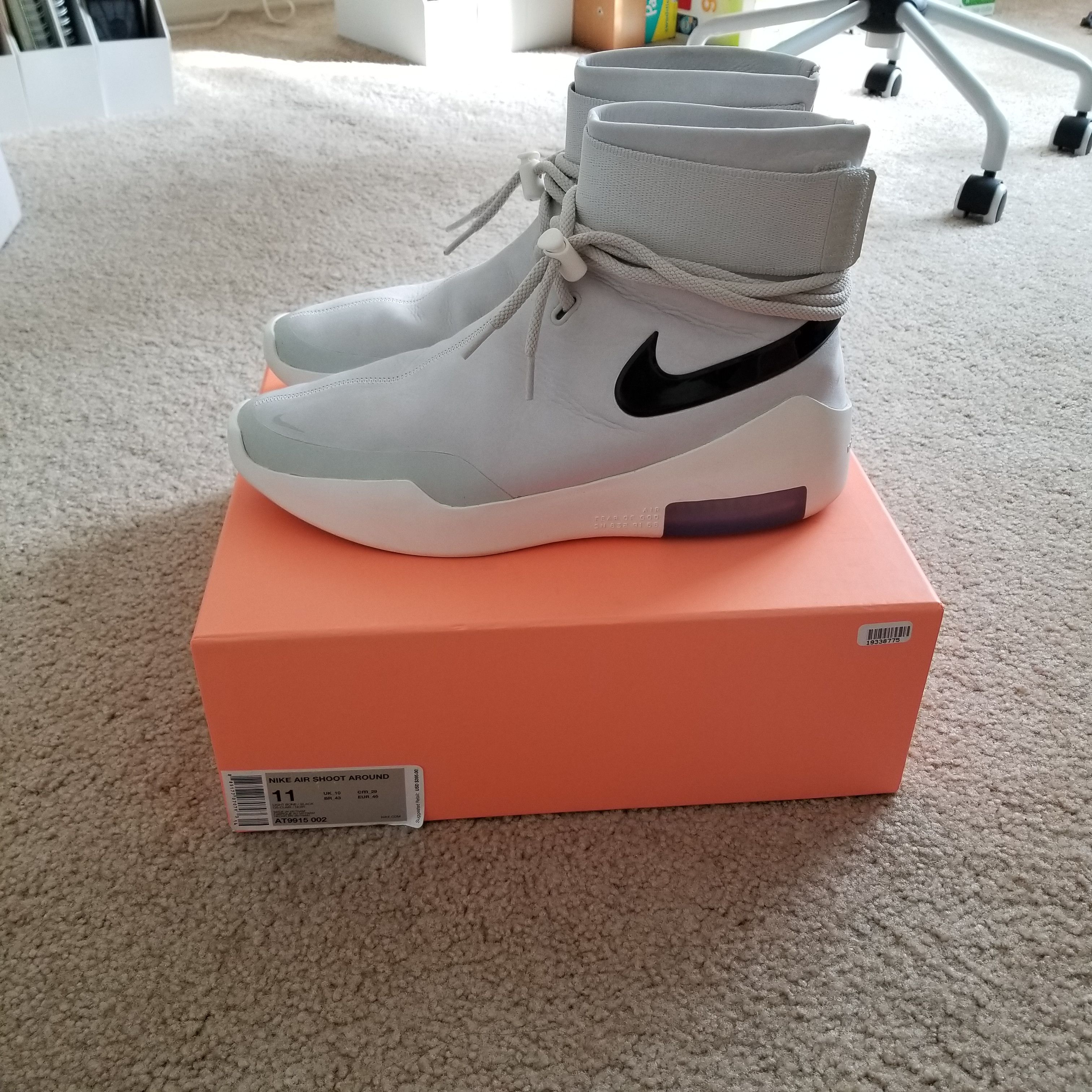 Fear of God × Nike Nike x Fear Of God Shoot Around SA Light Bone Size US 11 / EU 44 - 1 Thumbnail