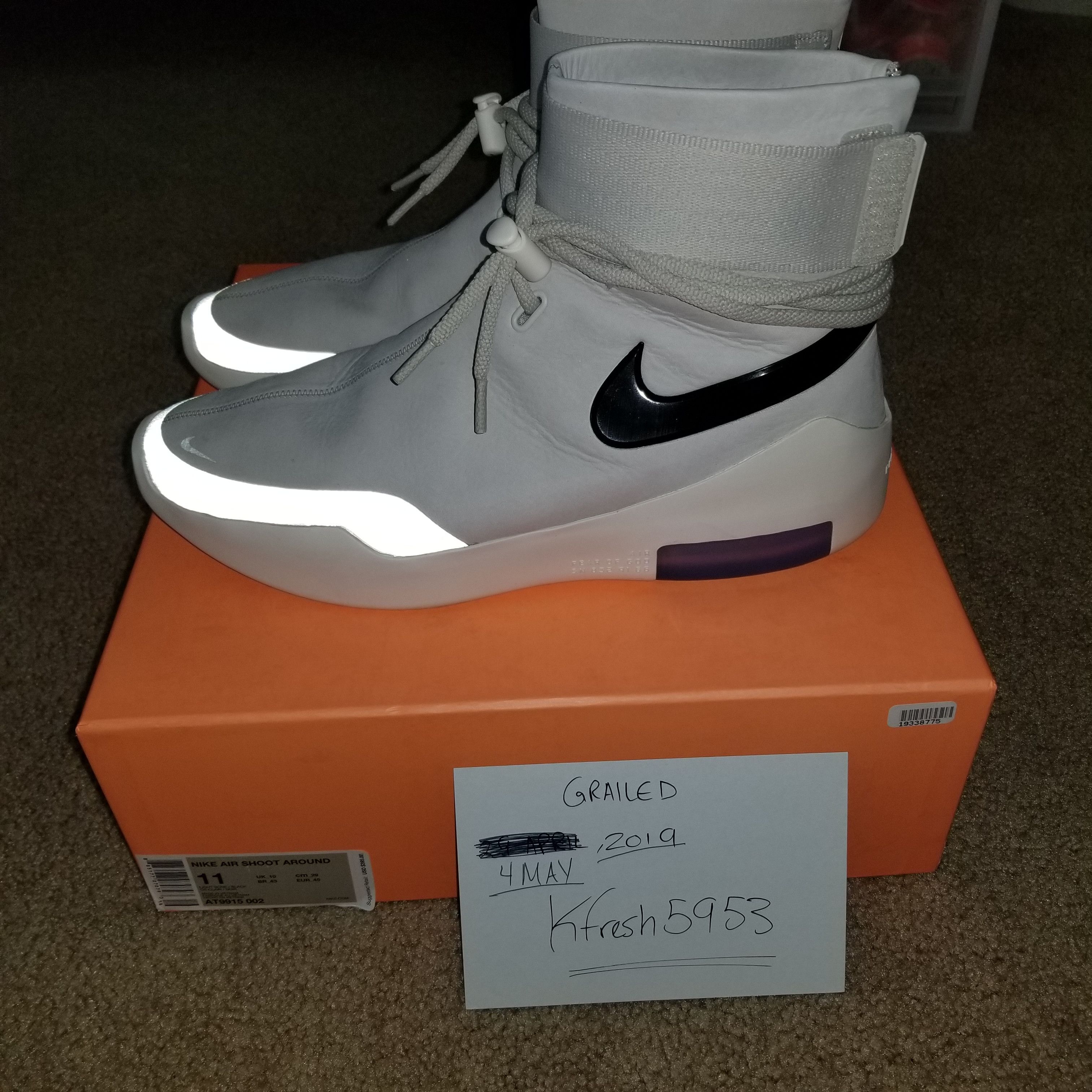 Fear of God × Nike Nike x Fear Of God Shoot Around SA Light Bone Size US 11 / EU 44 - 8 Thumbnail