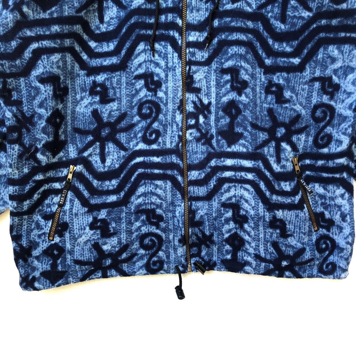 Designer × Vintage Head Sportswear Fleece Hoodie Multicolour Size US L / EU 52-54 / 3 - 5 Thumbnail