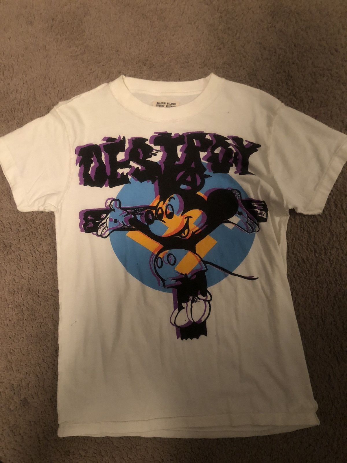 Malcolm McLaren × Seditionaries × Vivienne Westwood Destroy Mickey 