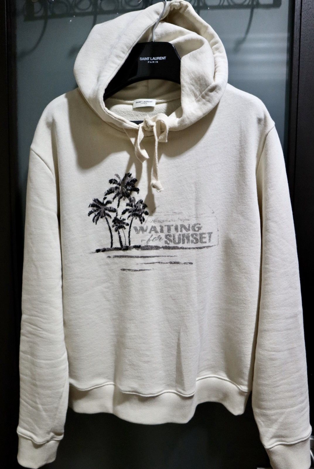 Saint Laurent Paris Waiting for 🏝 Sunset ☀️ hoodie | Grailed