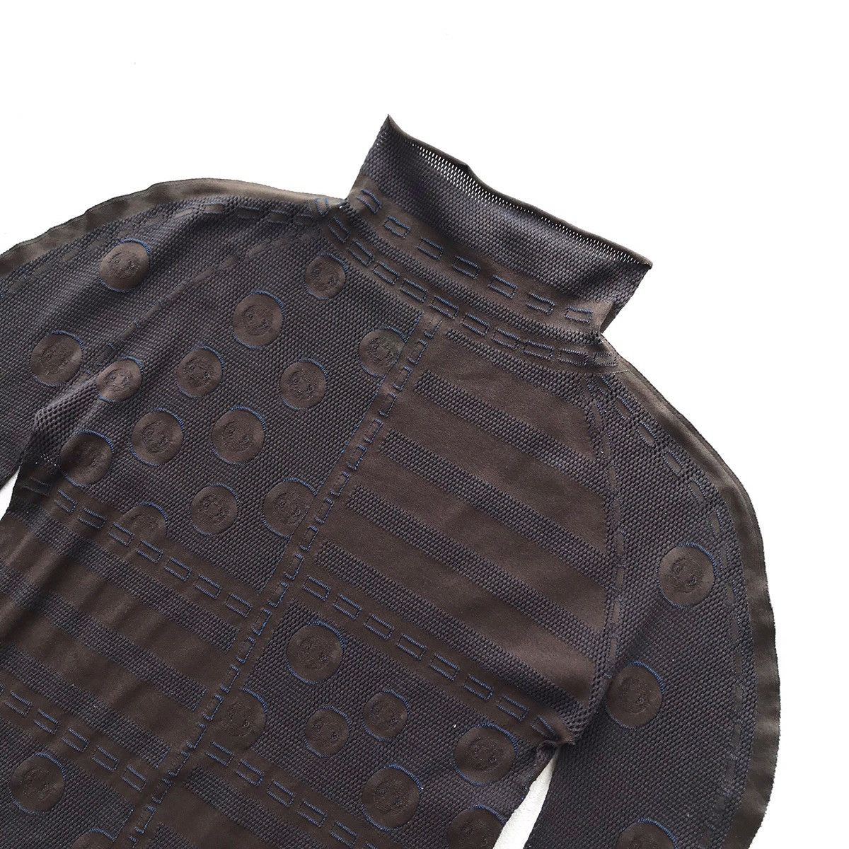 Designer × Hiroko Koshino Homme Archive +RICO by Hiroko bis Sheer Fit LS Shirt Size US S / EU 44-46 / 1 - 6 Thumbnail