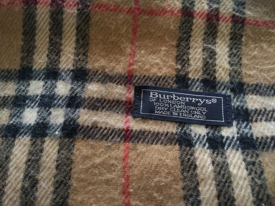 Burberry Burberry Burberrys London Lambswool Nova Check Beige Made In ...