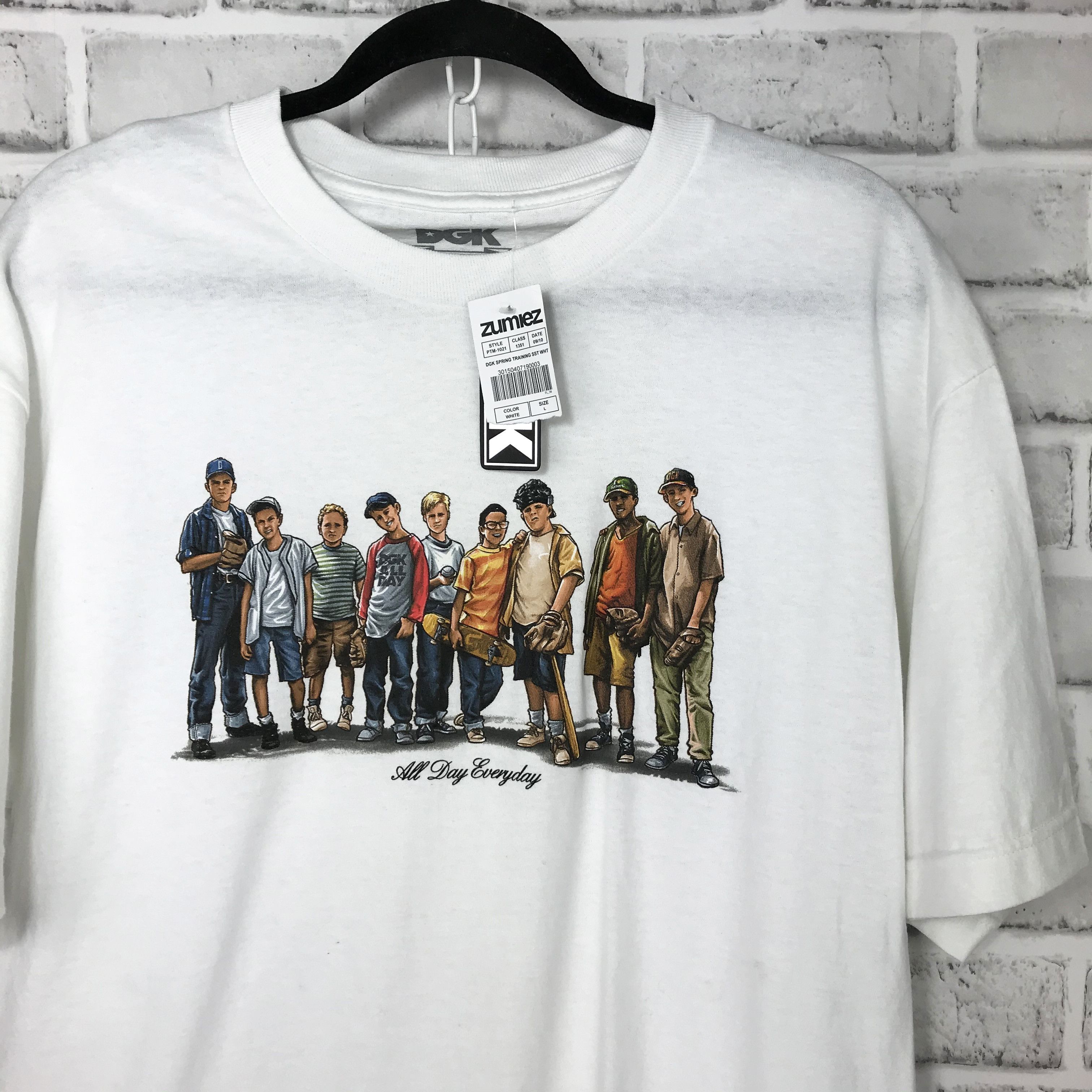 Dgk New DGK (Dirty ghetto Kids) The Sandlot t-shirt w/ tags | Grailed