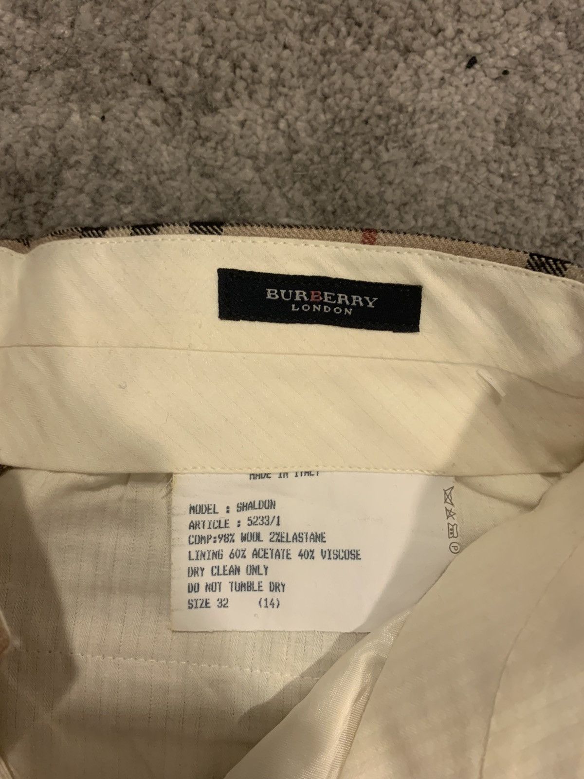 Burberry Burberry checkered monogram pants DS! Size US 32 / EU 48 - 4 Thumbnail