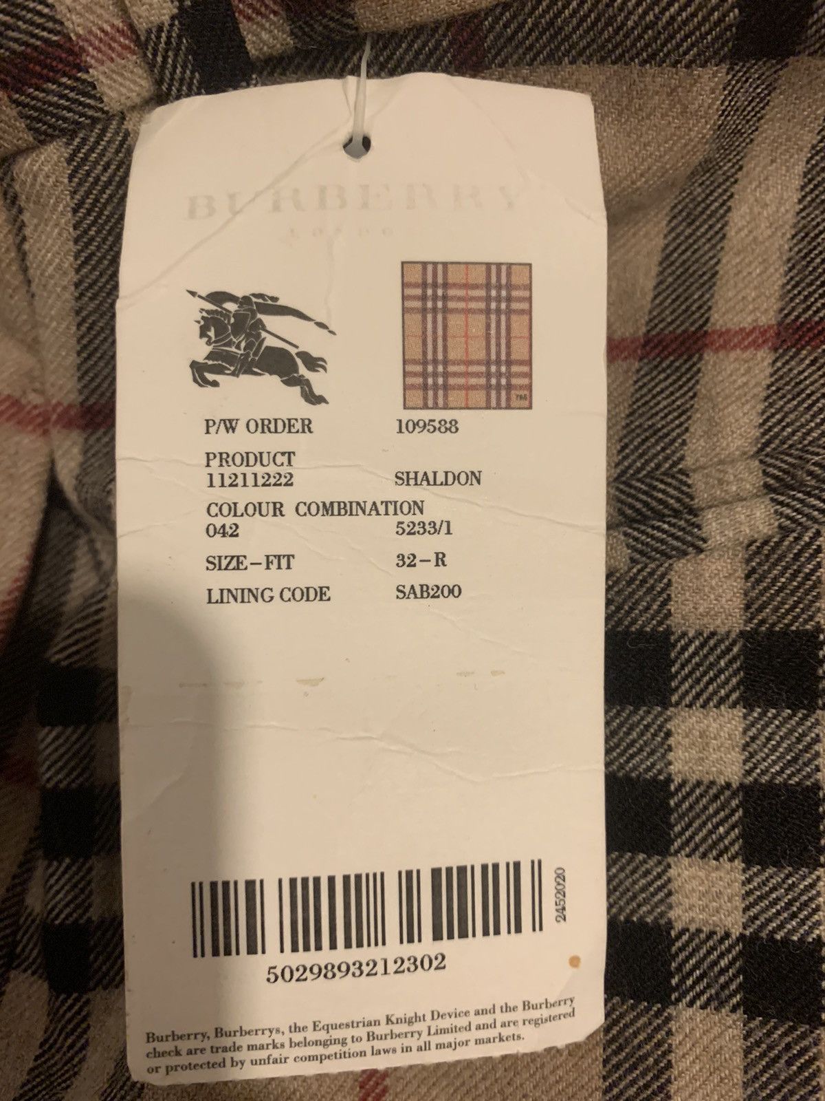 Burberry Burberry checkered monogram pants DS! Size US 32 / EU 48 - 3 Thumbnail
