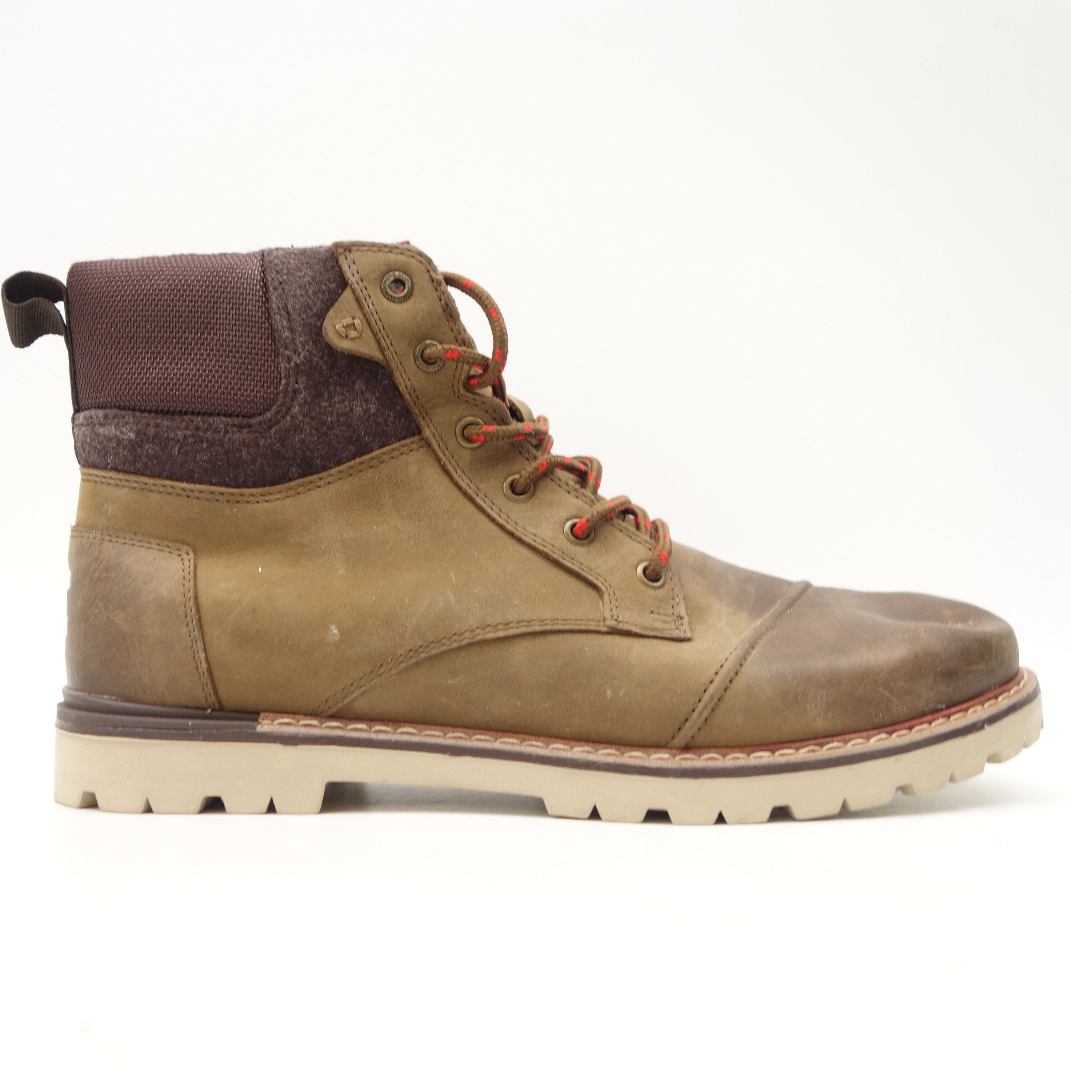 Toms TOMS Mens Ashland Boot Waterproof Pull Up Leather Shoes Grailed