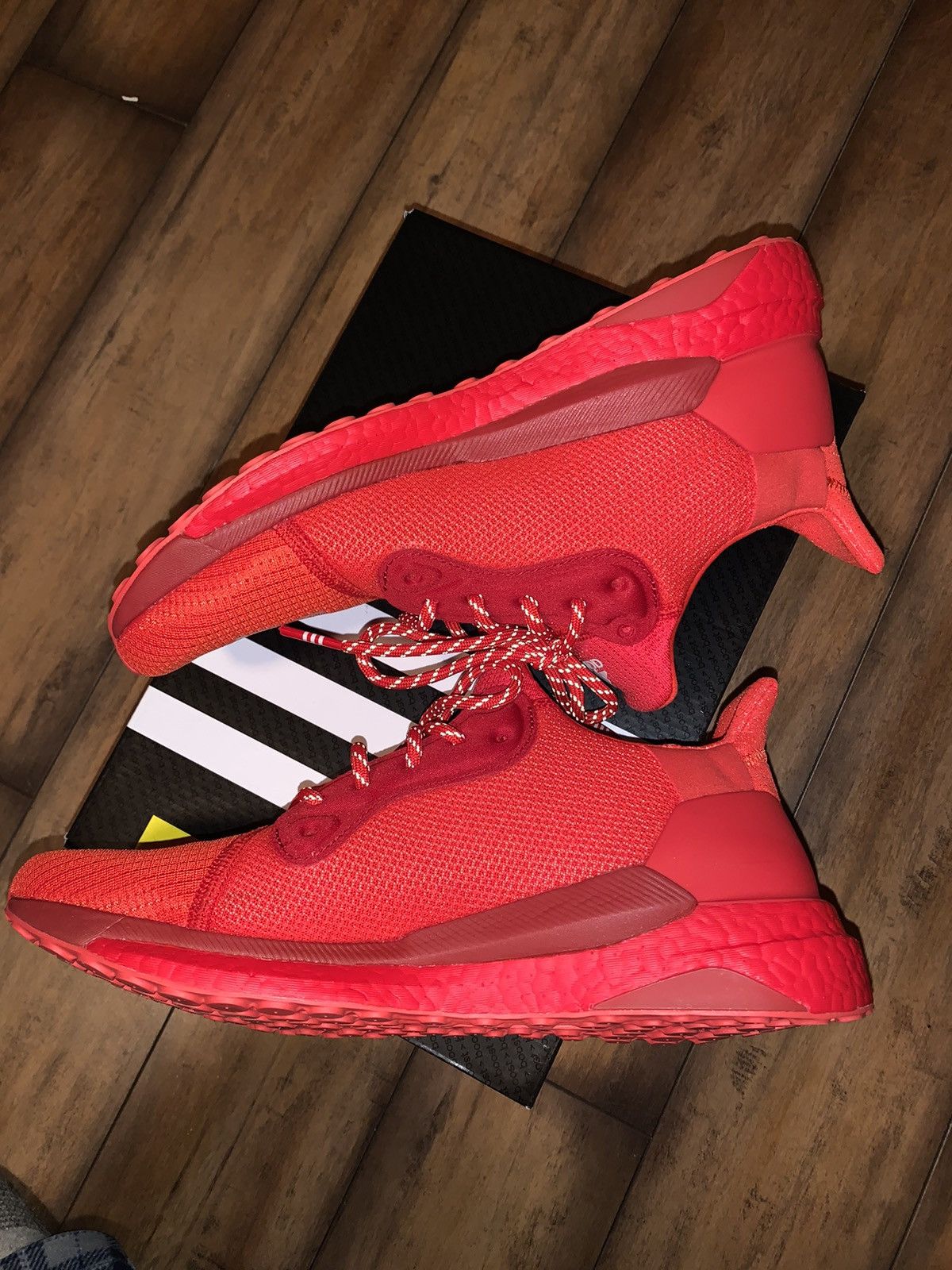 Adidas Adidas Human Race Solar Hu Glide Power Red Size US 9.5 / EU 42-43 - 6 Thumbnail