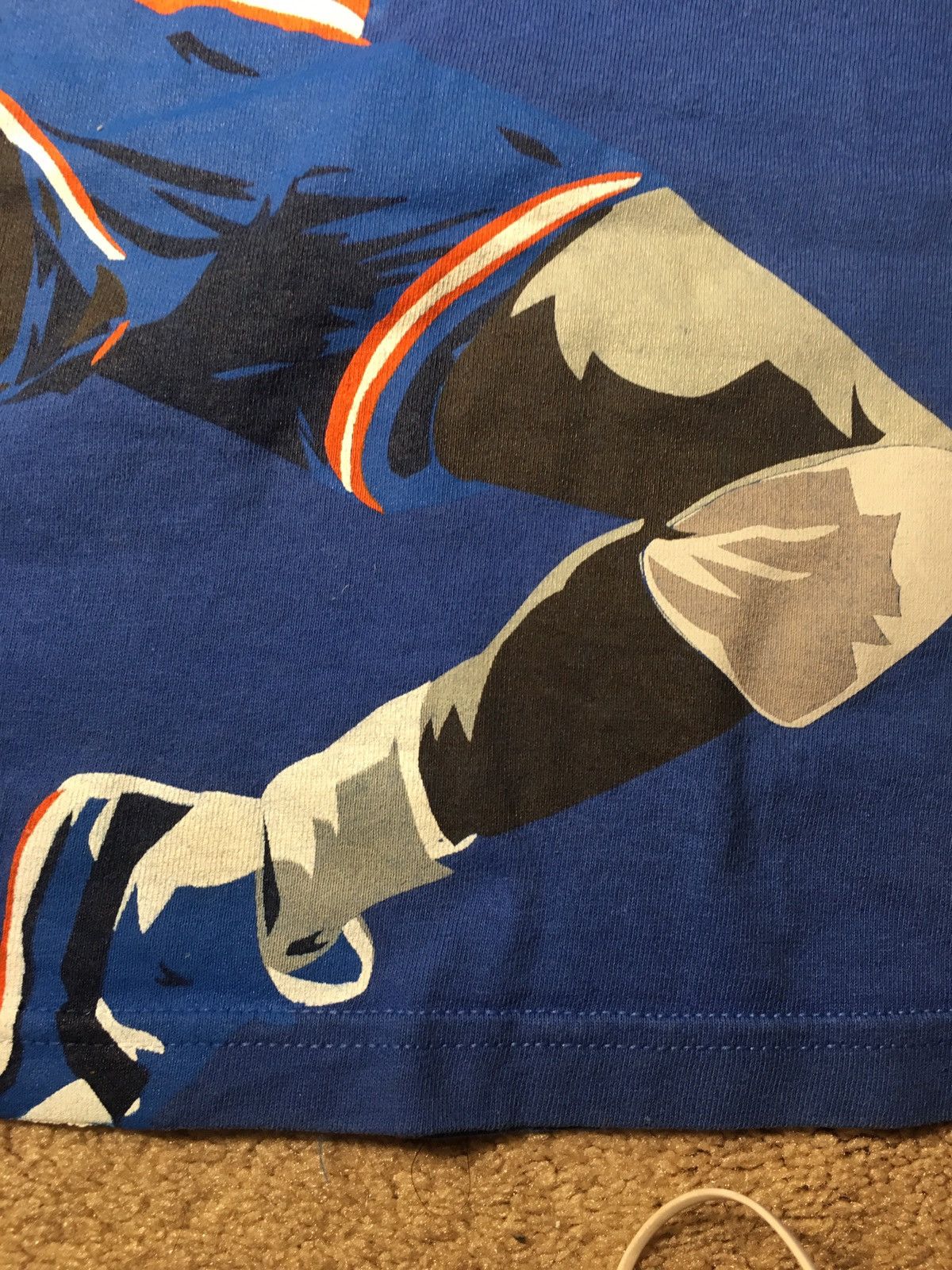 Supreme 2002 Supreme Patrick Ewing Tee Medium Blue New York Knicks Size US M / EU 48-50 / 2 - 6 Thumbnail
