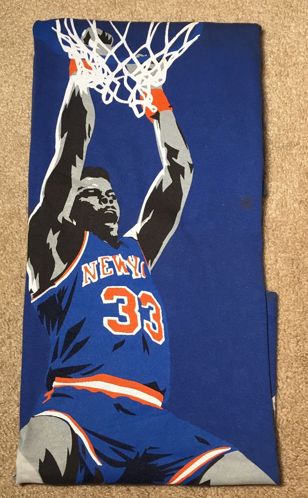 Supreme 2002 Supreme Patrick Ewing Tee Medium Blue New York Knicks Size US M / EU 48-50 / 2 - 1 Thumbnail