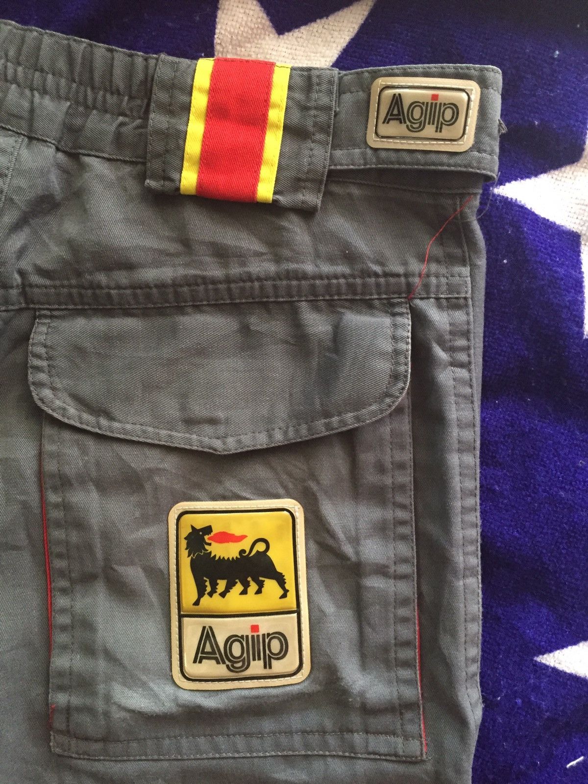 Vintage 🔥🔥Rare & Vintage Agip Worker Pant Size US 28 / EU 44 - 3 Thumbnail