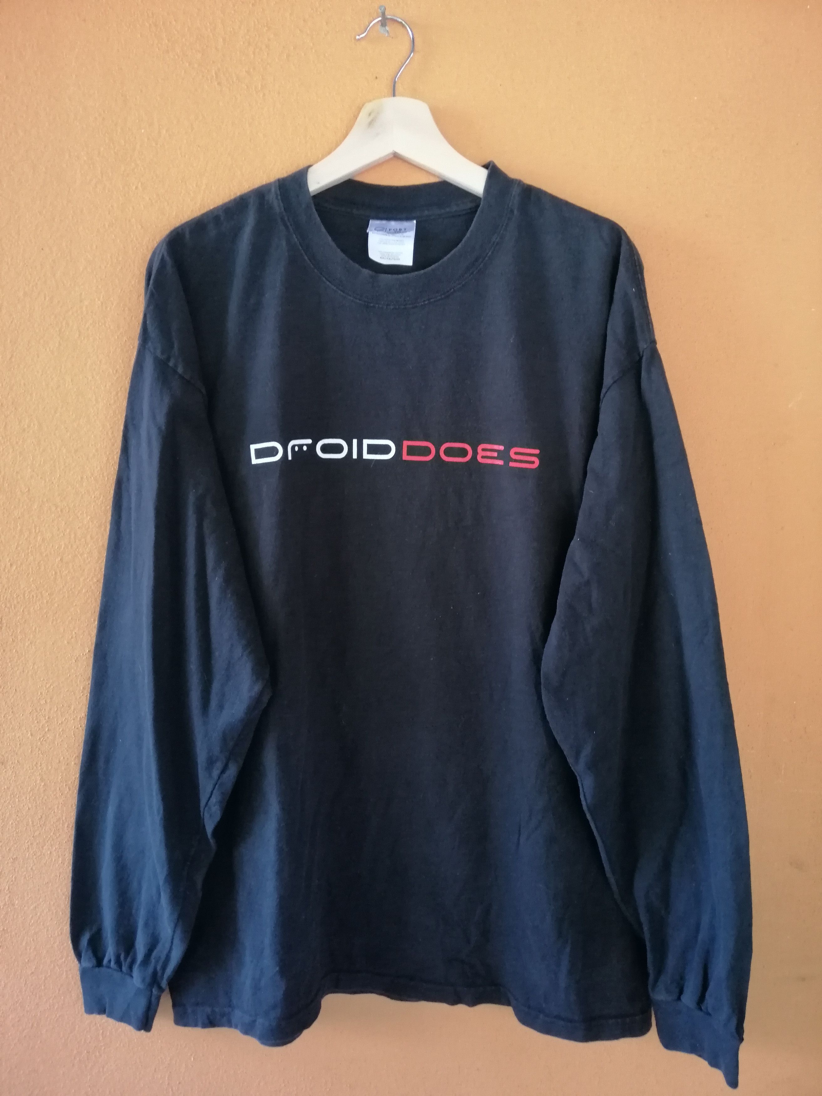 Microsoft DROID DOES(Star Wars)Lucafilm Trademark Long Sleeve Tshirt Size US L / EU 52-54 / 3 - 2 Thumbnail