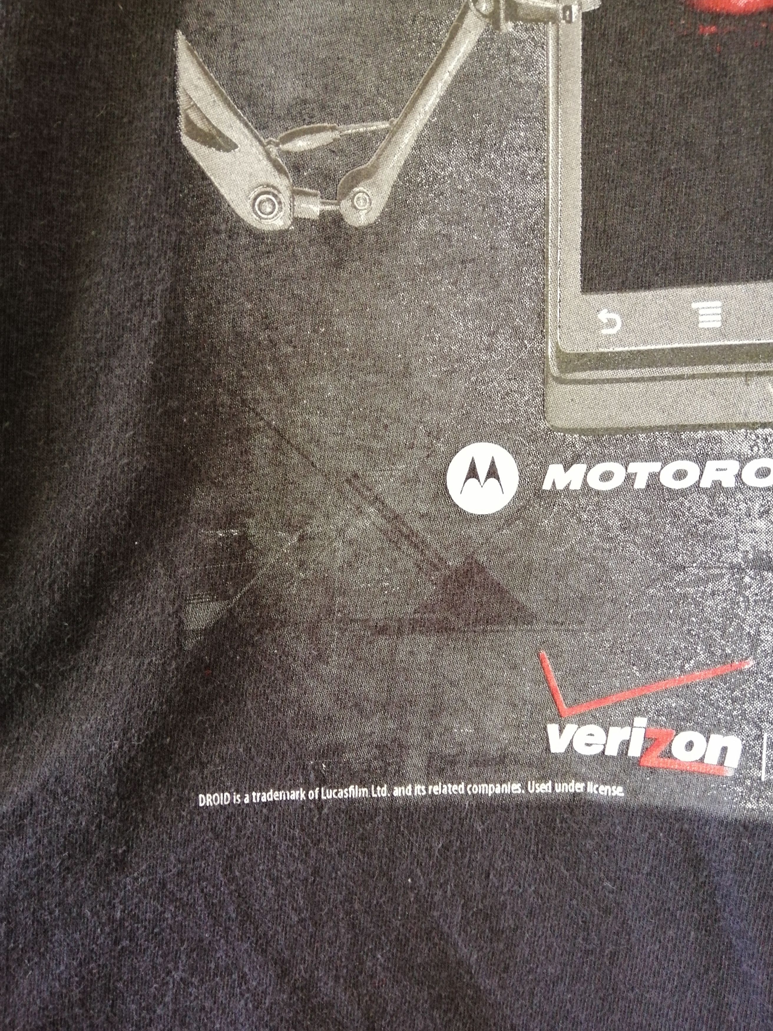 Microsoft DROID DOES(Star Wars)Lucafilm Trademark Long Sleeve Tshirt Size US L / EU 52-54 / 3 - 5 Thumbnail