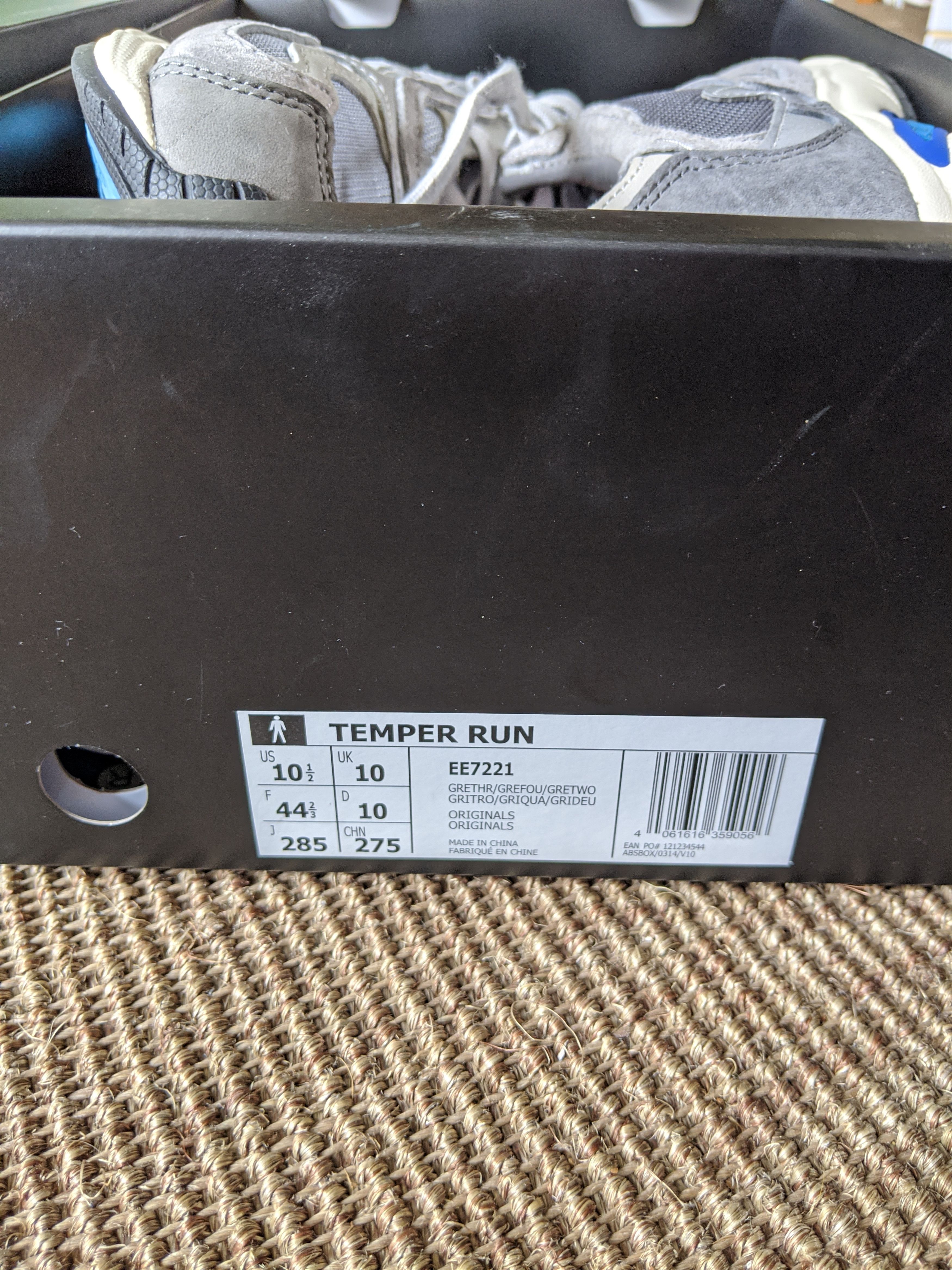 Adidas Adidas x TFL Temper Run UK 10 / US 10.5 Size US 10.5 / EU 43-44 - 1 Thumbnail