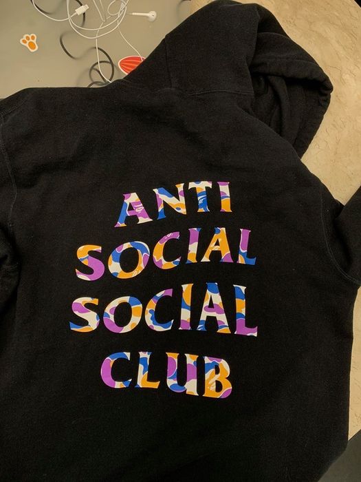 Assc discount bape hoodie