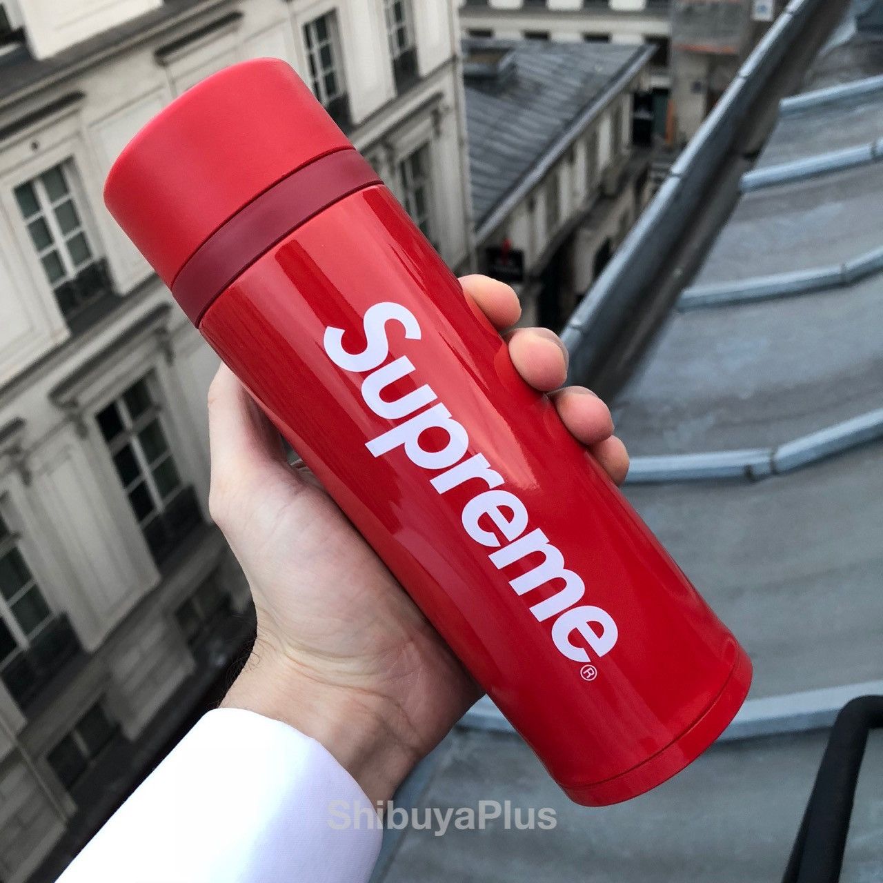 Supreme x Zojirushi Stainless Steel Coffee Mug Red