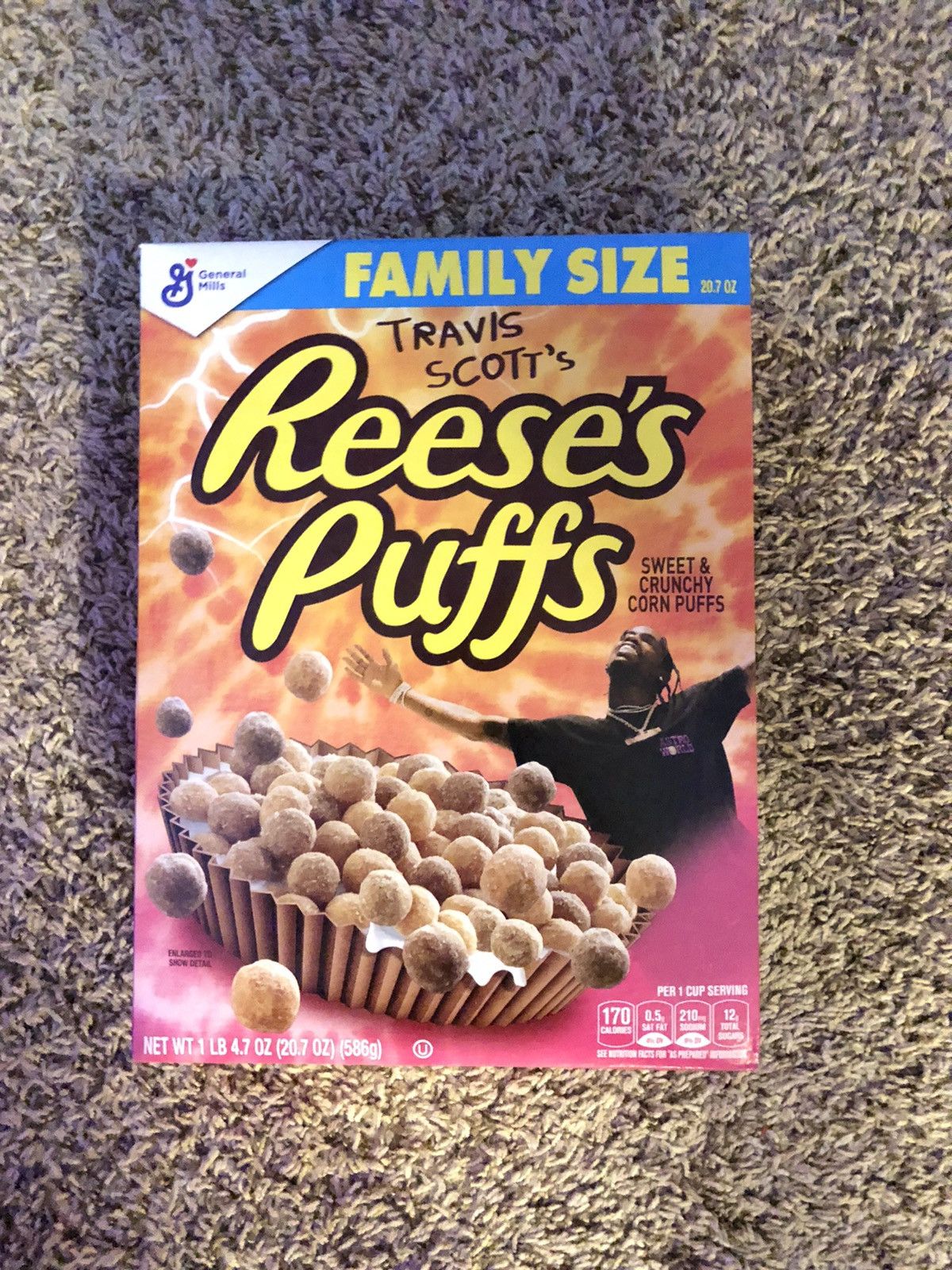 travis scott cereal box price stockx