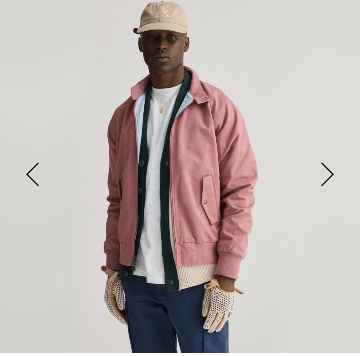 Aime Leon Dore Pink Harrington Jacket SS20 Grailed