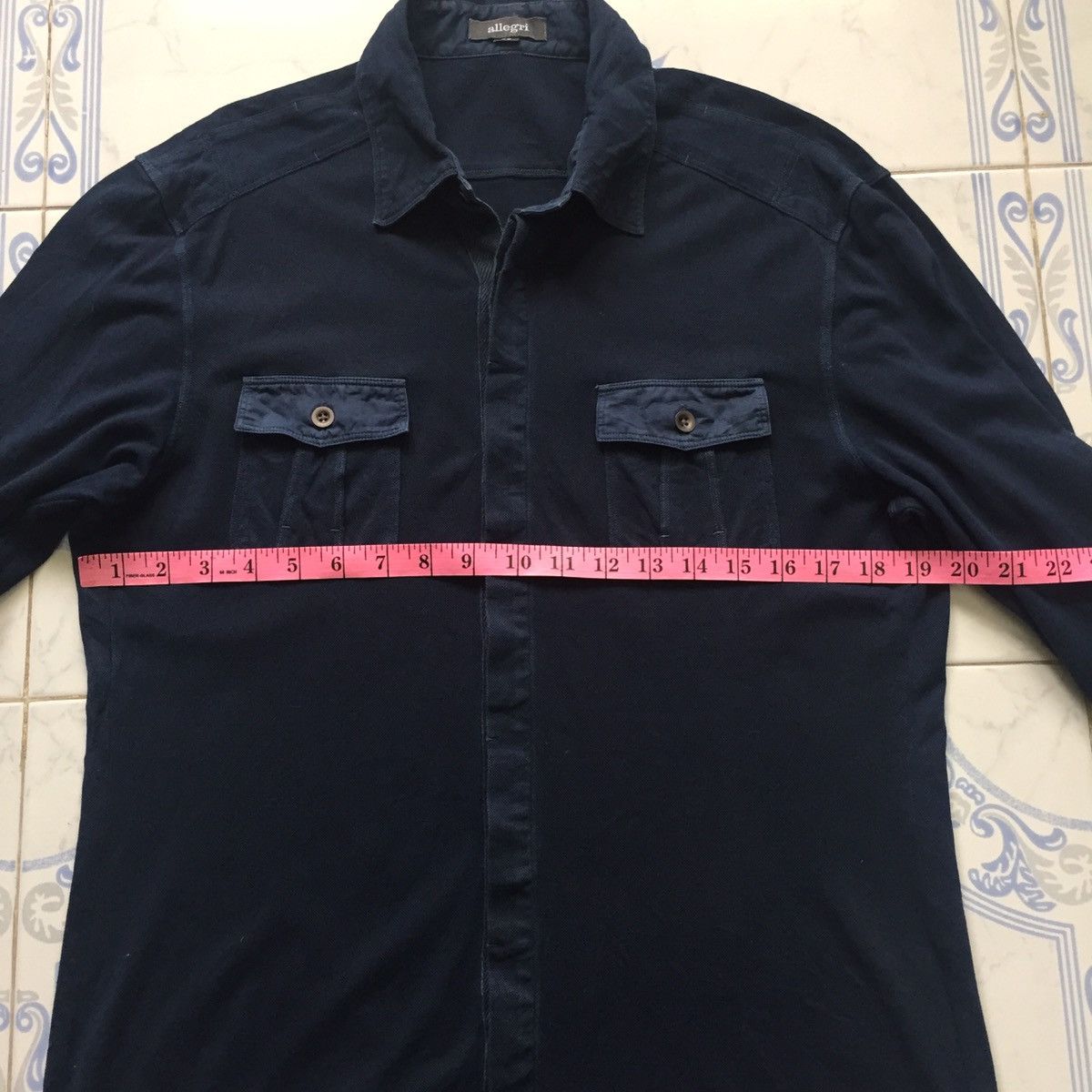 Allegri Allegri Long Sleeve Button Up MADE IN JAPAN Size US M / EU 48-50 / 2 - 21 Thumbnail