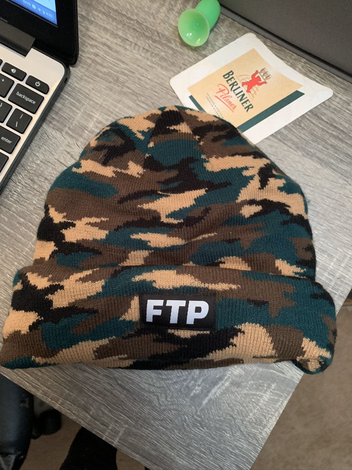 FTP Logo Beanie Camo - FW19 - US