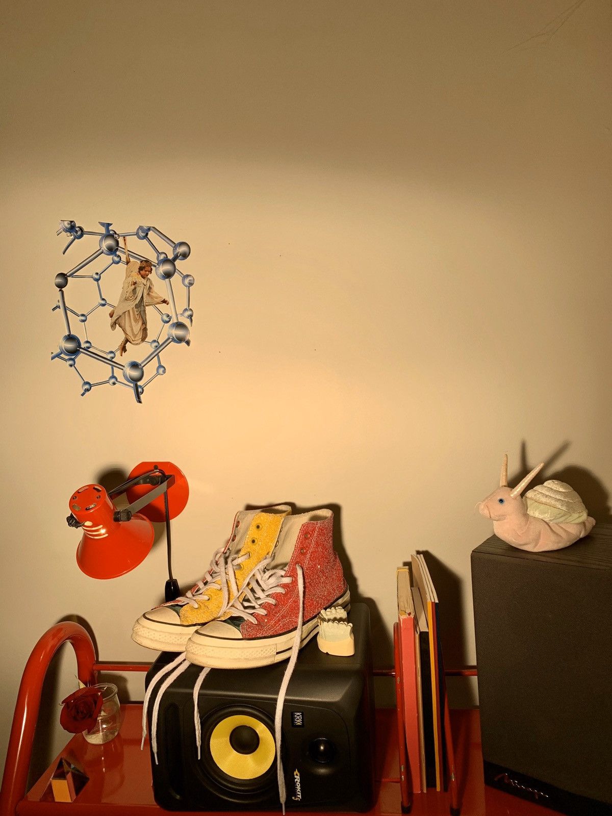 JW Anderson x Chuck 70 High Glitter Pack - Cherry Sulphur Menswear