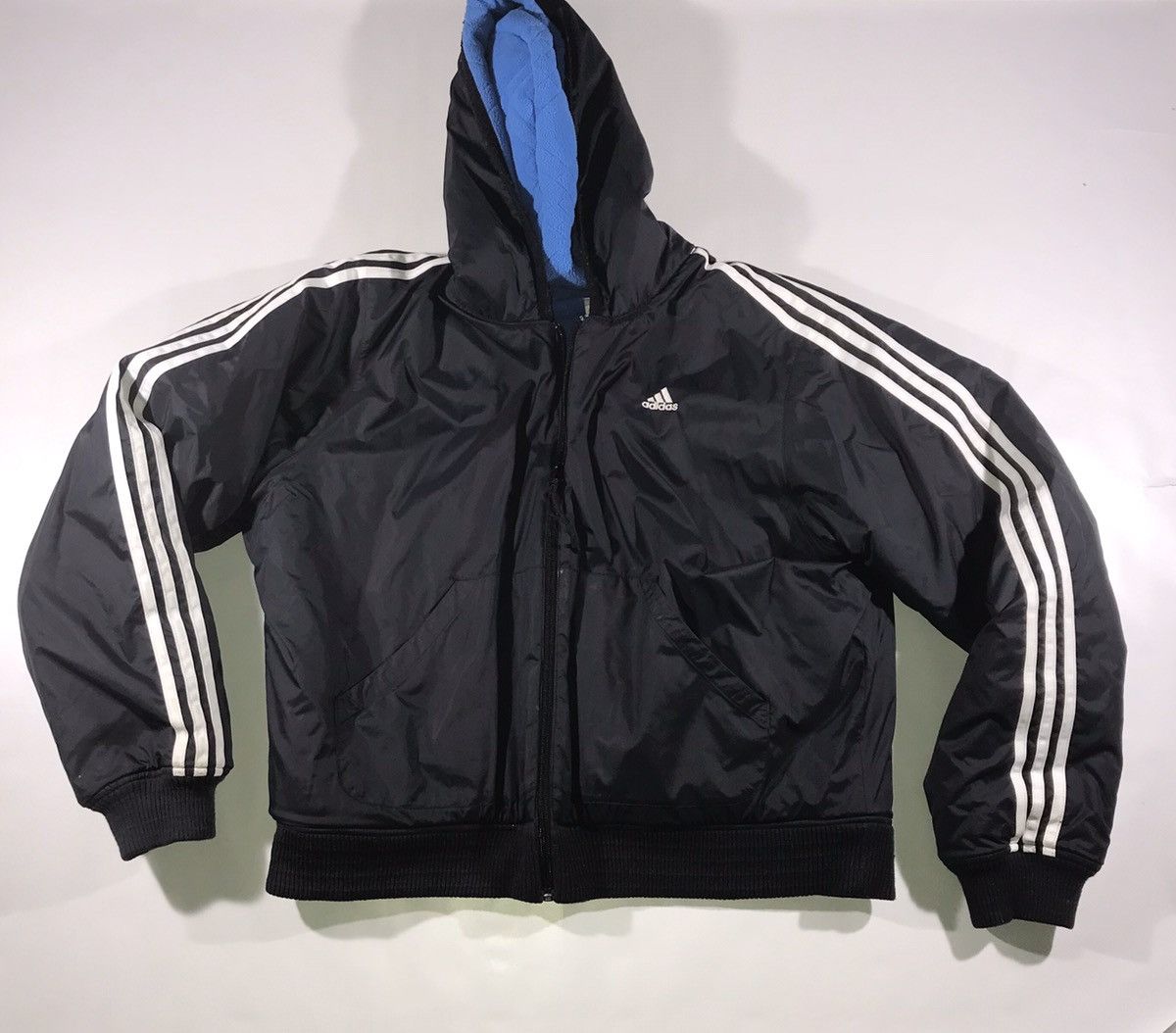 Adidas Vintage Adidas Reversible big logo jacket | Grailed