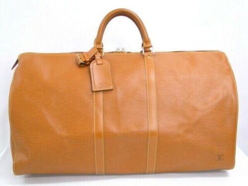 Louis Vuitton Cipango Gold Epi Leather Keepall 55 Louis Vuitton