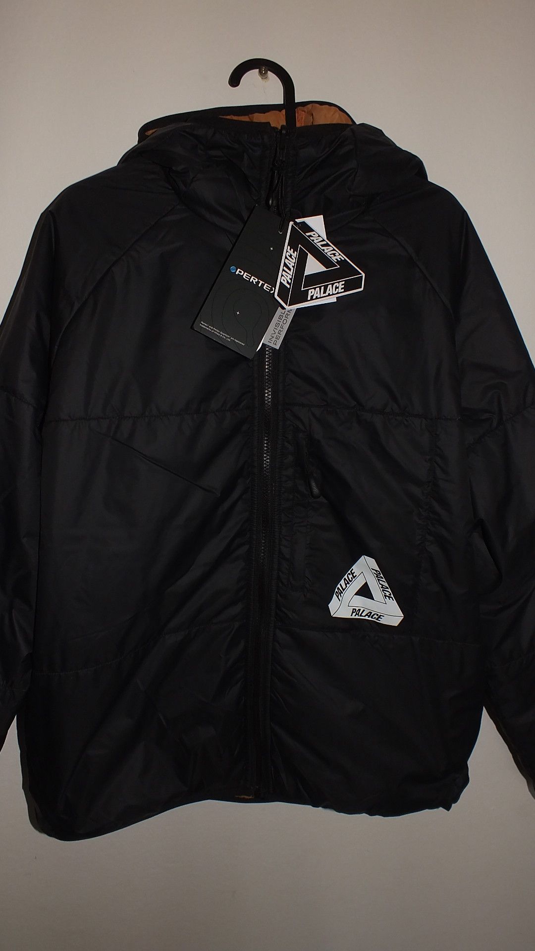 Palace New Balance Pop Over Shell Jacket Black / Purple