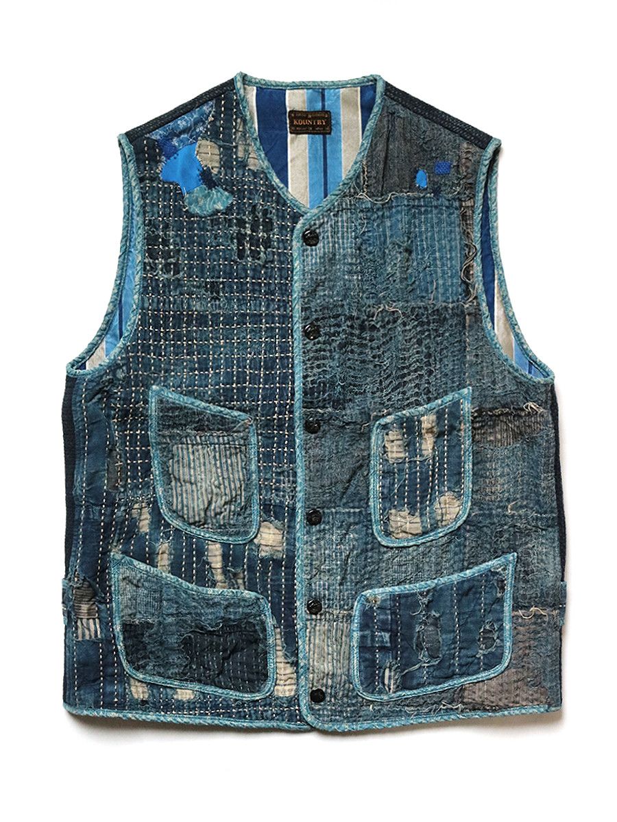 Kapital Boro Vest | Grailed