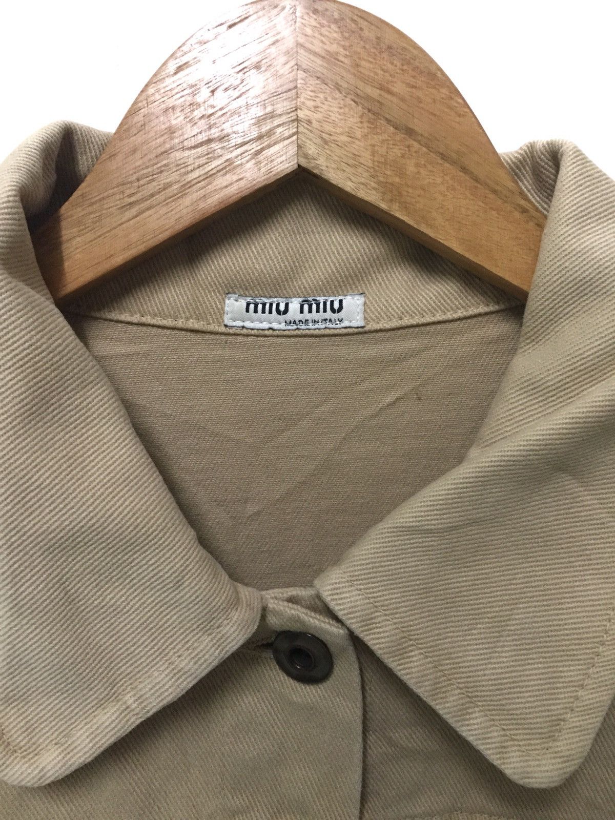 Miu Miu Miu Miu Denim Jacket Size M / US 6-8 / IT 42-44 - 2 Thumbnail