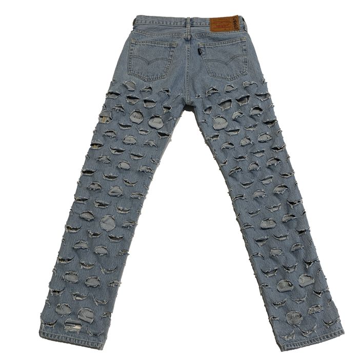 Vetements Vetements X Levi's® distressed jeans | Grailed