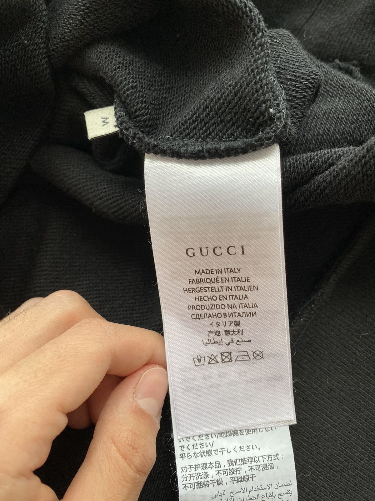 Gucci Dragon logo hoodie Size US M / EU 48-50 / 2 - 4 Preview