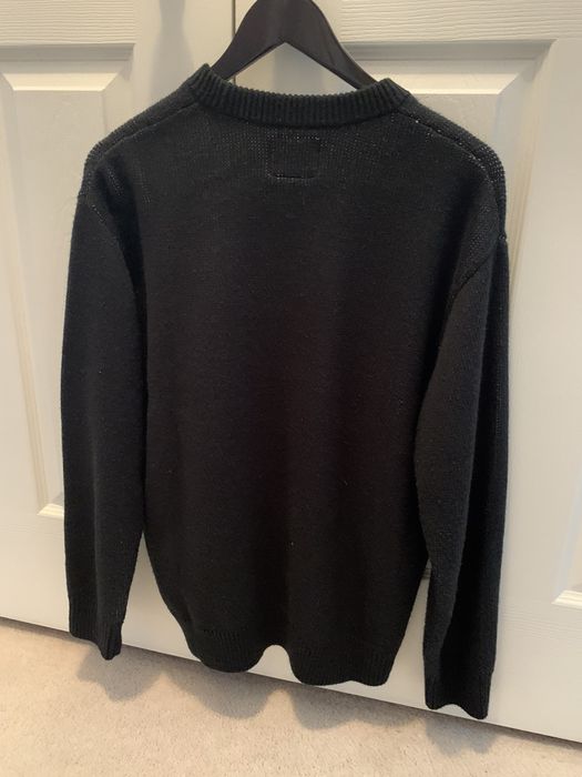 Supreme nike 2025 swoosh sweater black