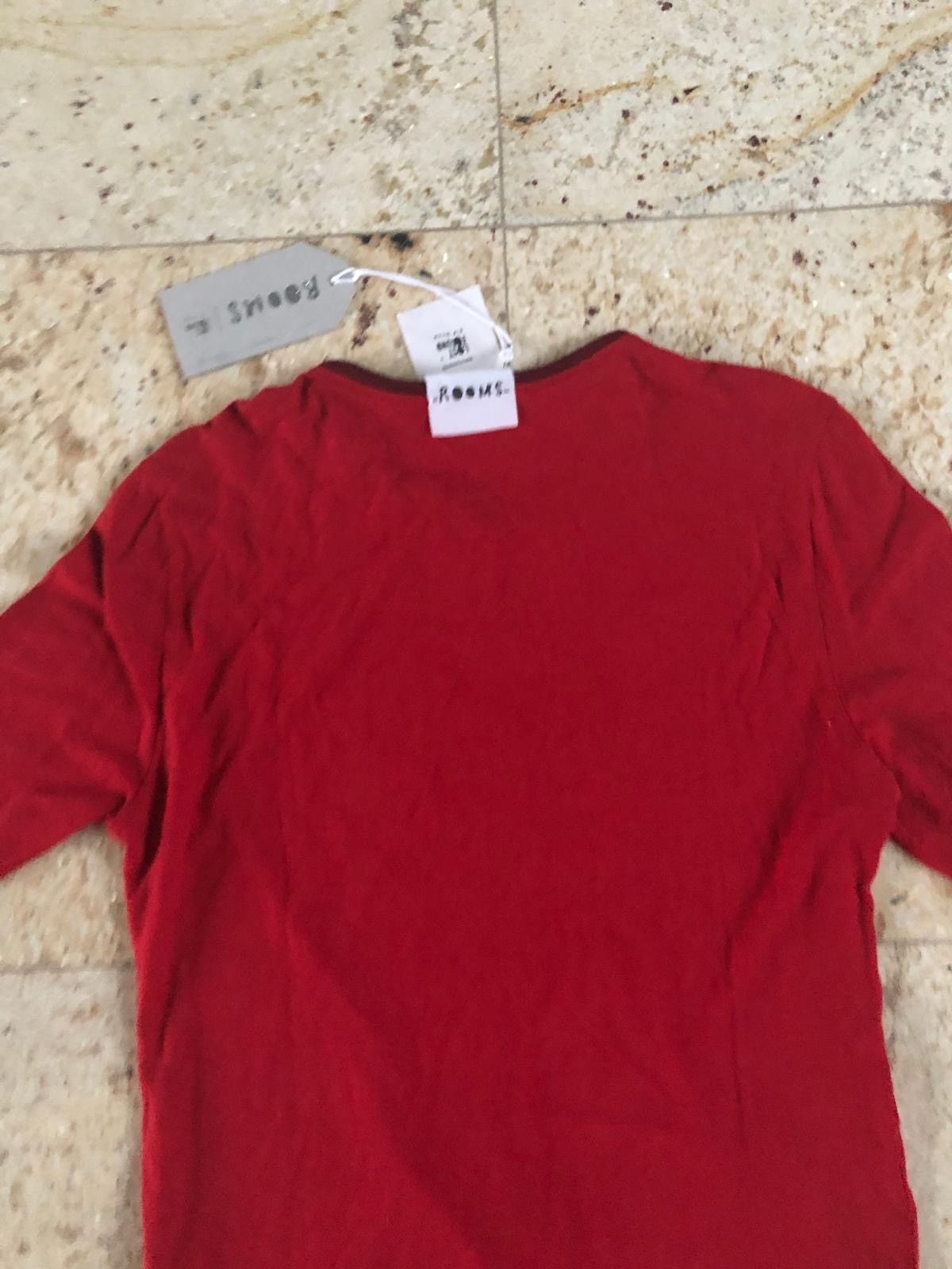Lost & Found Ria Dunn LS M.22 Tee in Red Size US XS / EU 42 / 0 - 2 Thumbnail