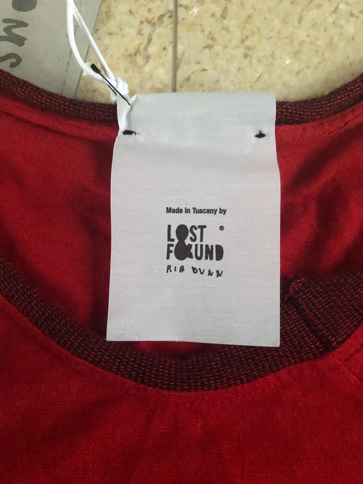 Lost & Found Ria Dunn LS M.22 Tee in Red Size US XS / EU 42 / 0 - 5 Thumbnail