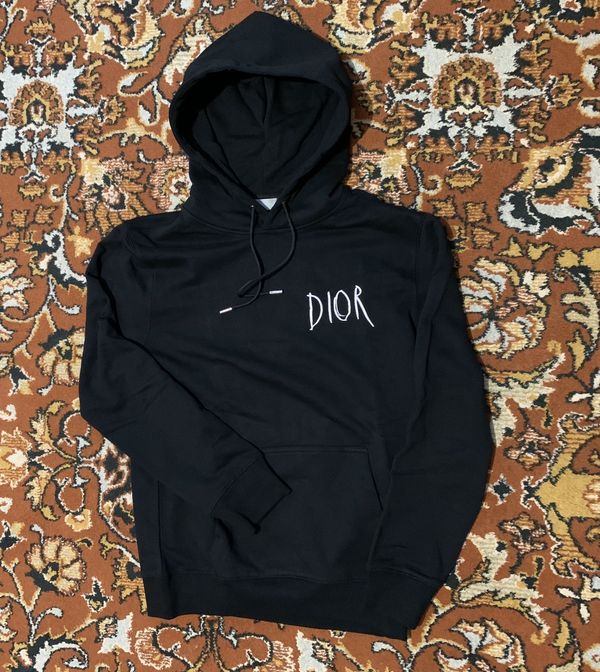 Dior Dior x Raymond Pettibon hoodie black Grailed