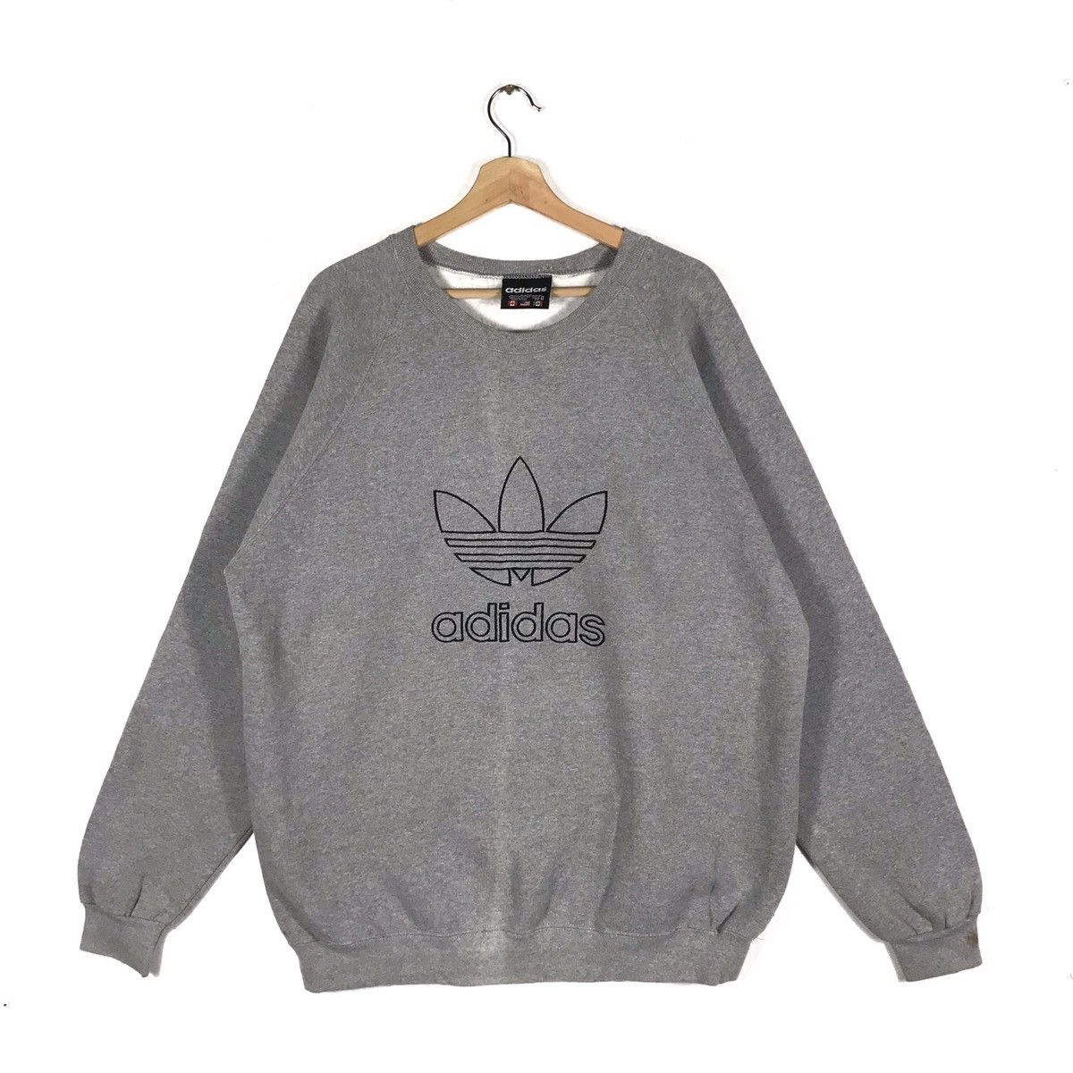 adidas big logo sweatshirt Tops