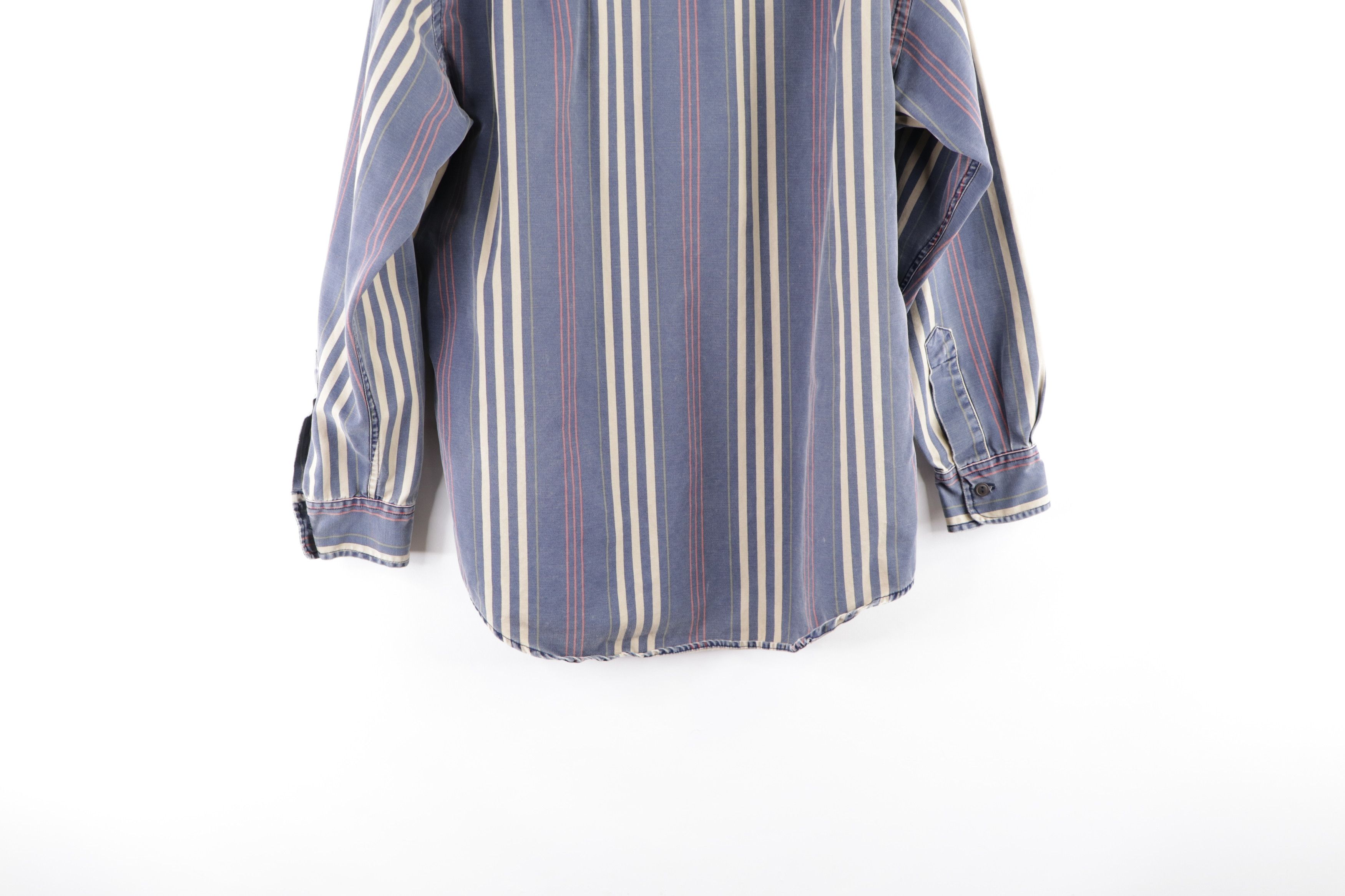 American Eagle Outfitters Vintage 90s American Eagle Faded Double Pocket Shirt Size US S / EU 44-46 / 1 - 9 Thumbnail